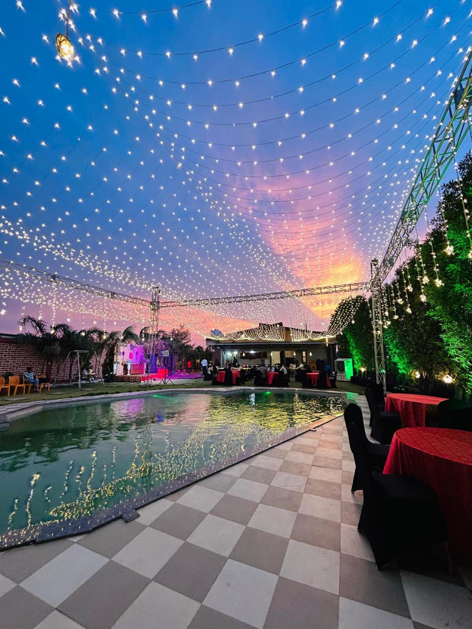 Krishnam Resort Jabalpur Bagian luar foto