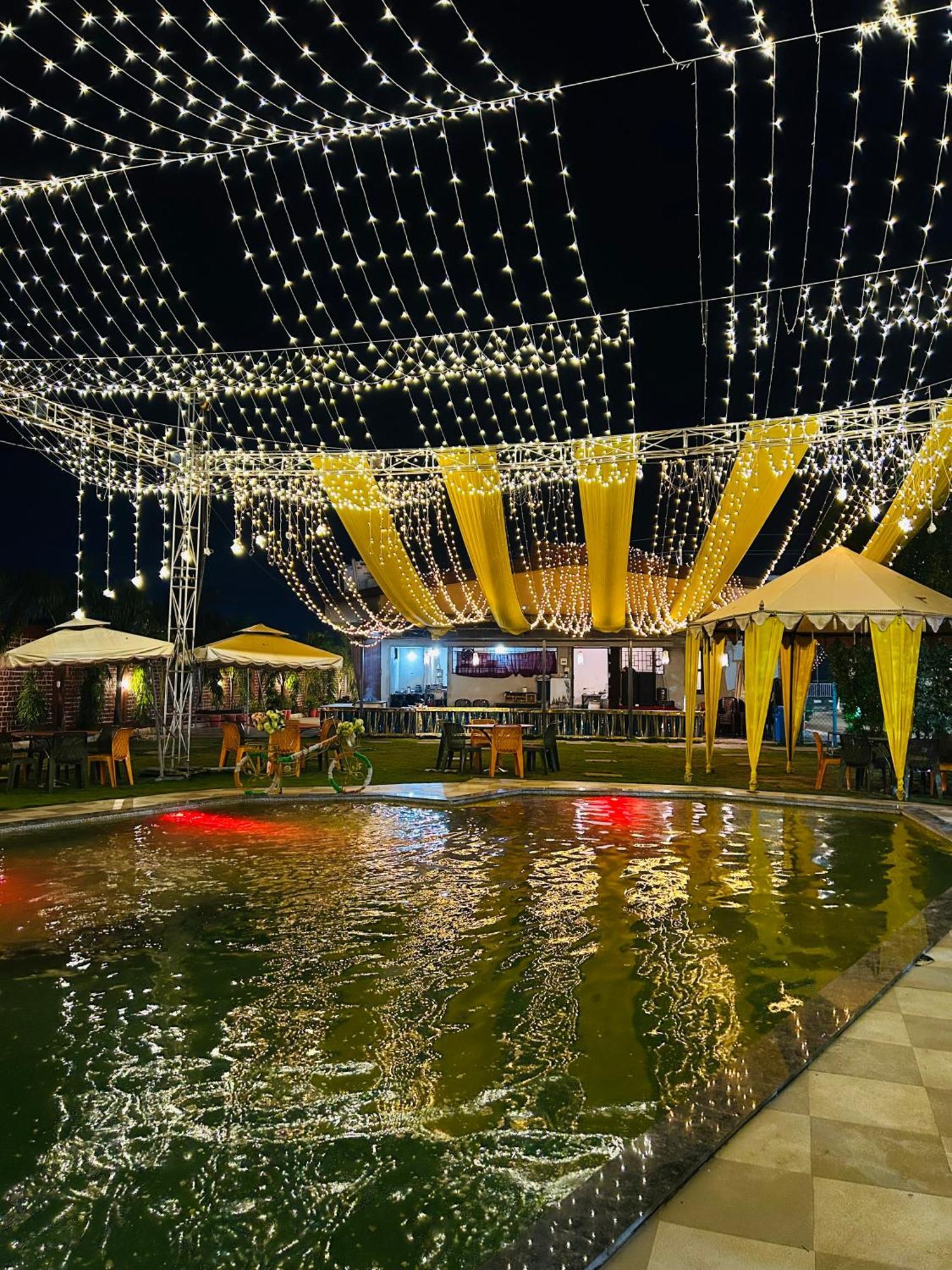 Krishnam Resort Jabalpur Bagian luar foto